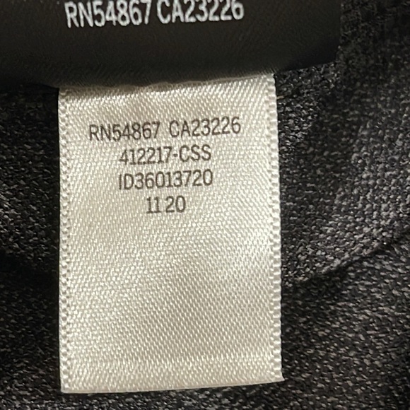 VICTORIA’S SECRET PINK Active Seamless Tight Legging Activewear Large Black Gray - Picture 9 of 10